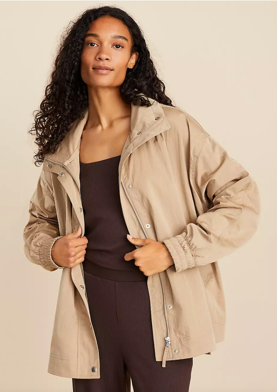 NWT LOU & GREY SUN SAND MODERN ANORAK JACKET SZ XL